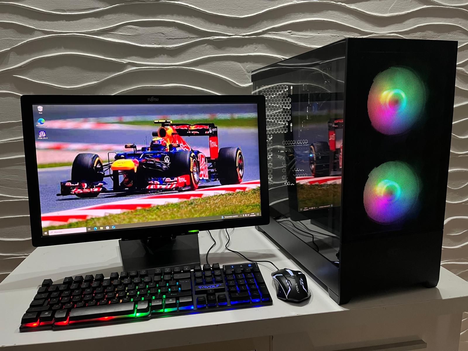 Komputer i5-6500 / RX 470 8GB / SSD / HDD / 16 RAM / Monitor