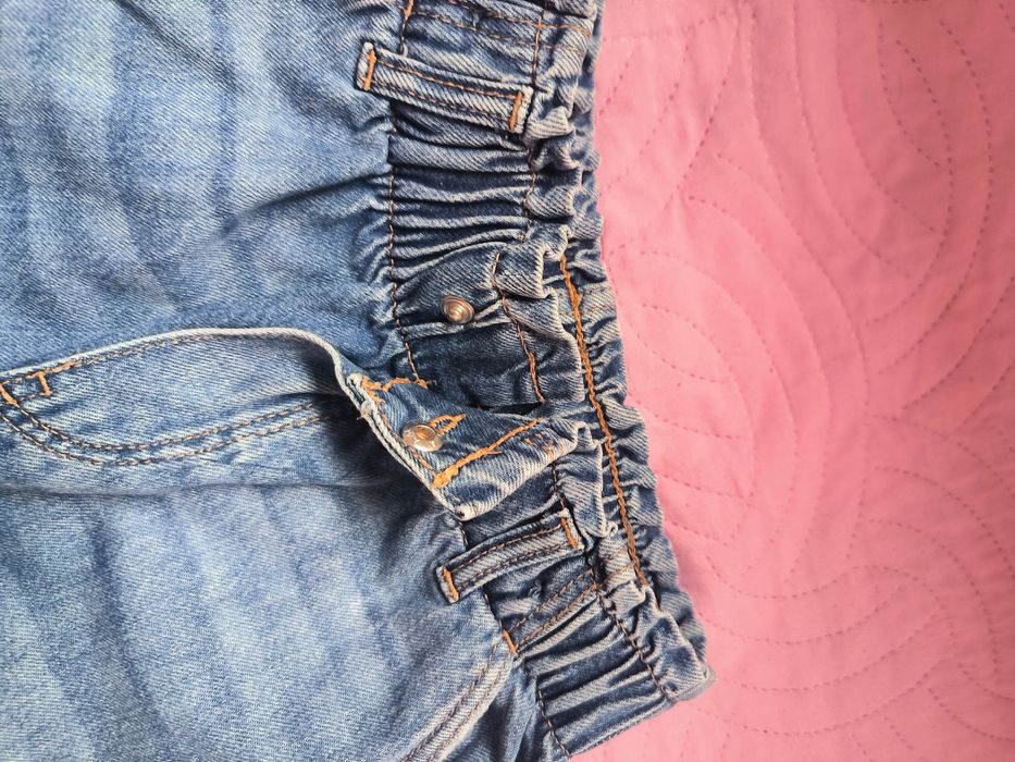 Spodnie dziewczęce H&M rozm.134 2 pary