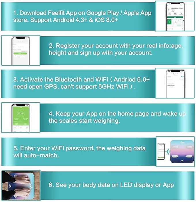[Novo] Balança Inteligente Healthkeep com WiFi e BT!