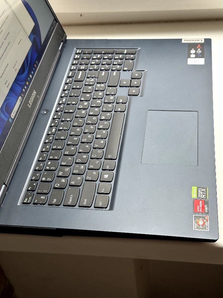 Игровой ноутбук LENOVO LEGION 5 "17" RTX 3060 ryzen 5 5600h 16 ram