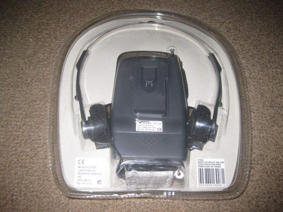 Rádio de Bolso da “Vieco” Novo e Embalado!