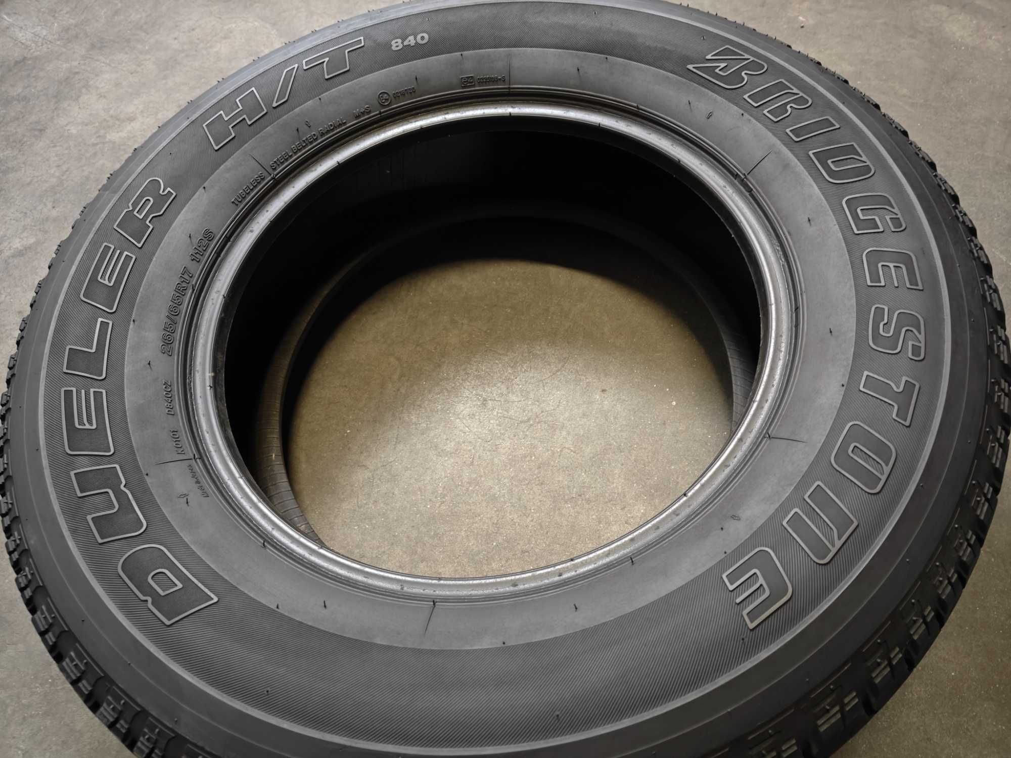 1шт/2шт/3шт. R17 265 65 шини всесезонні Bridgestone Dueler H/T 840