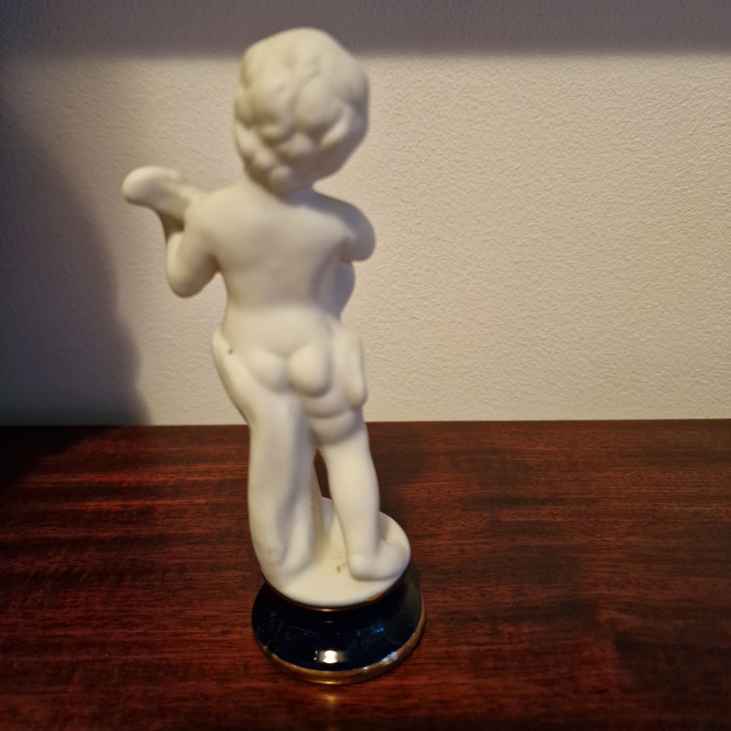 Figura de "Putto" com bandolim