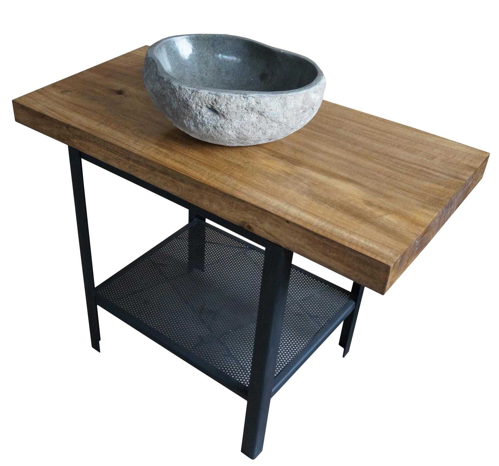 Szafka pod umywalkę z półką loft 100 cm