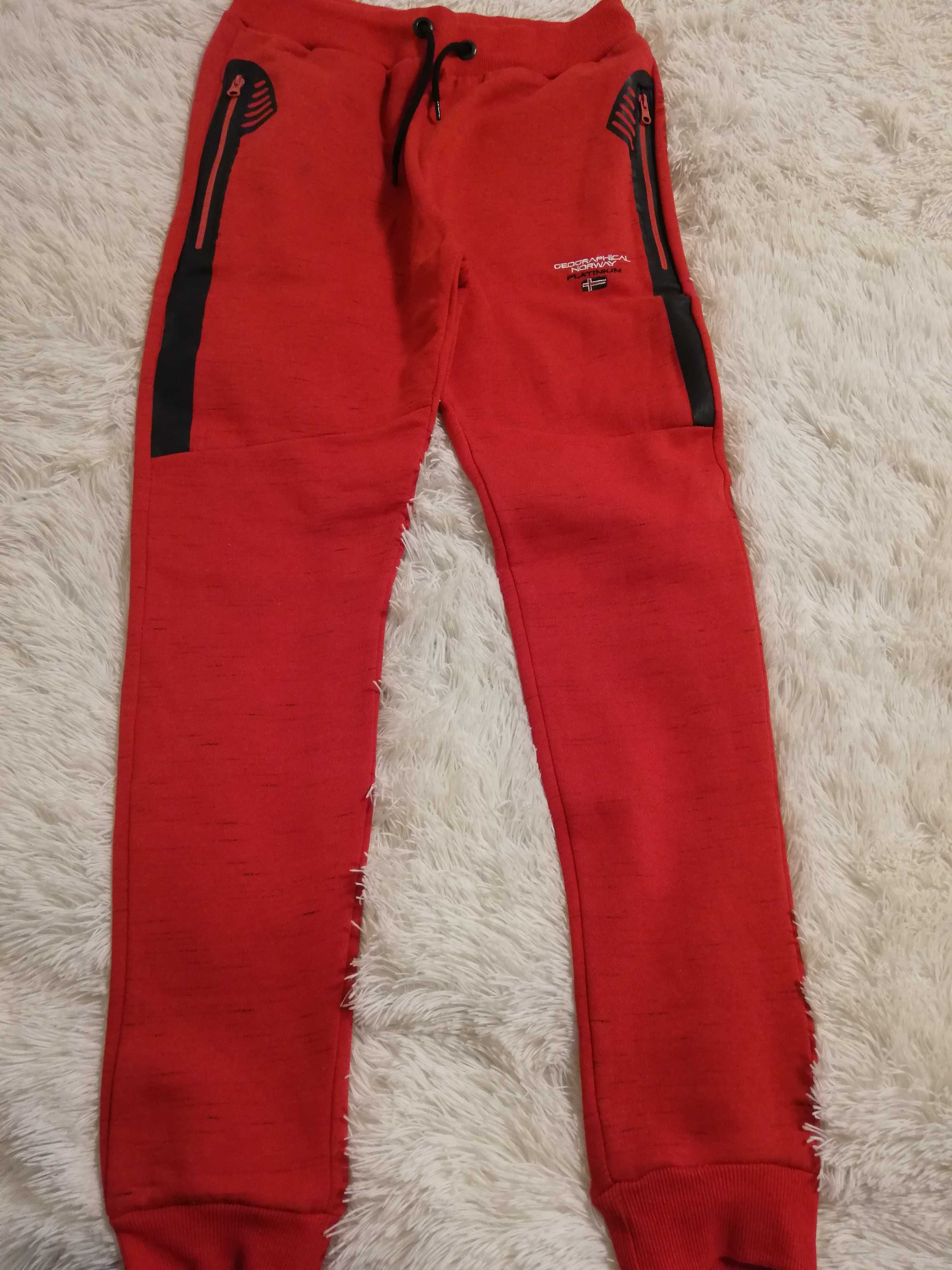 spodnie dresowe GEOGRAPHICAL NORWAY PLATINIUM L 40 czerwone