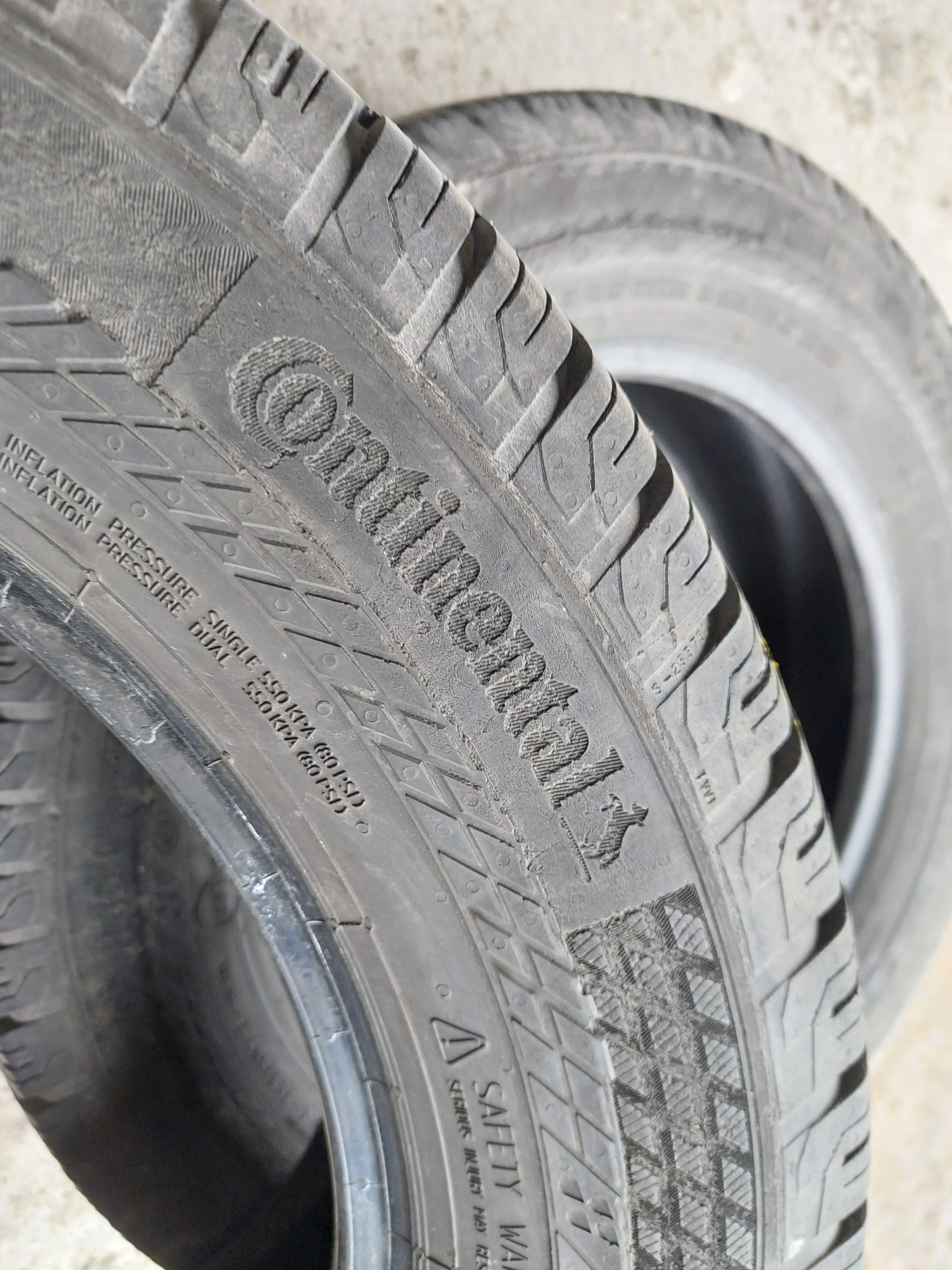 Ładne opony CAŁOROCZNE 215/65R16C CONTINENTAL 2021r (K700)