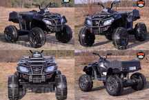 MEGA WIELKI QUAD Auto na akumulator RADIO Koła Eva Uchwyt KLAKSON