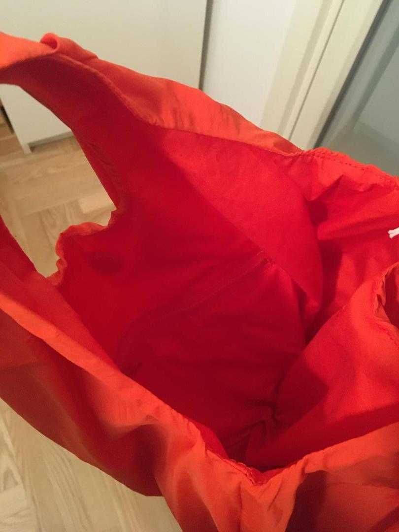 COS torba  shopper nylonowa kolor pomarańczowy NOWA