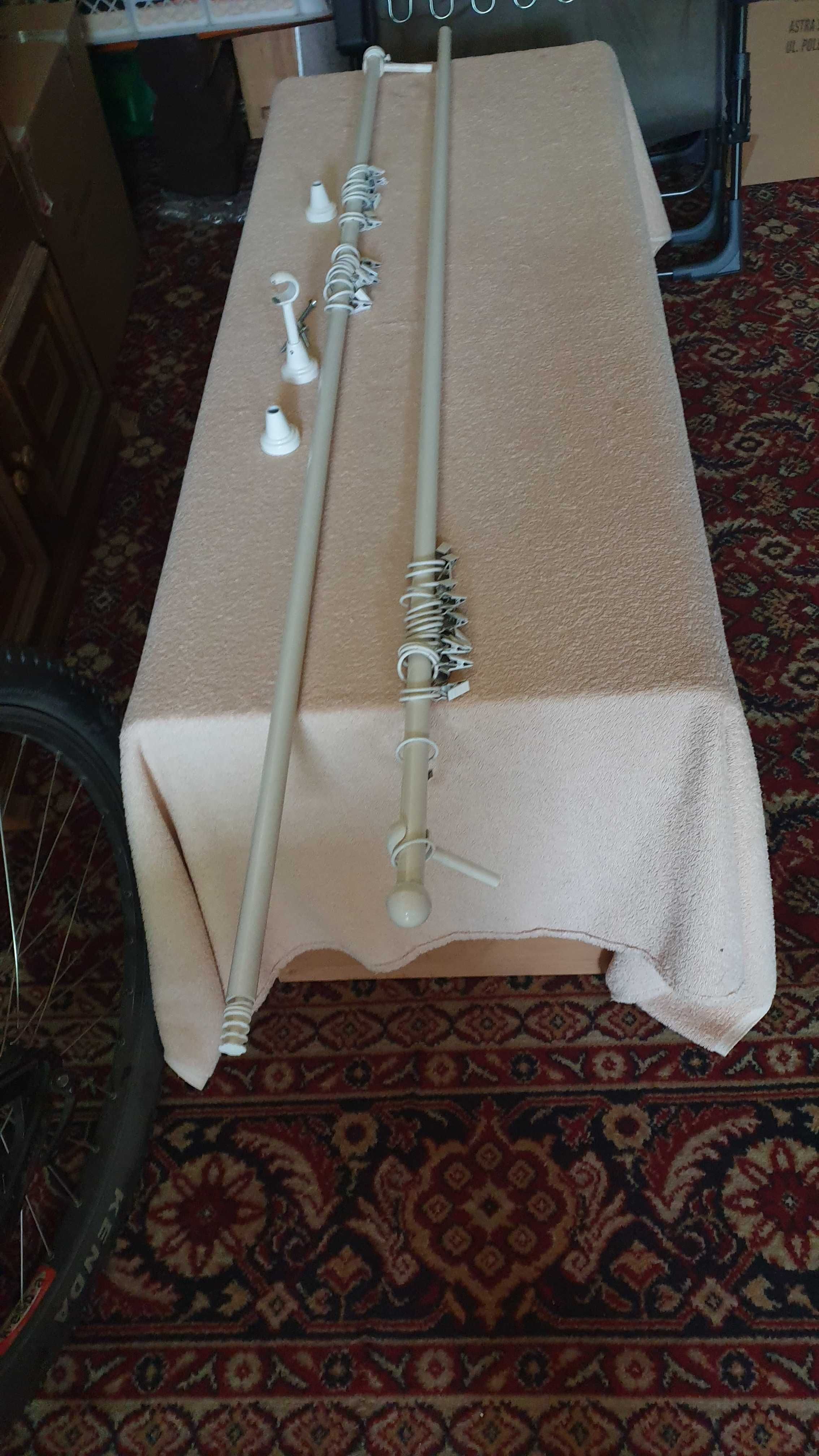 Metalowy karnisz, pojedynczy - 280 cm