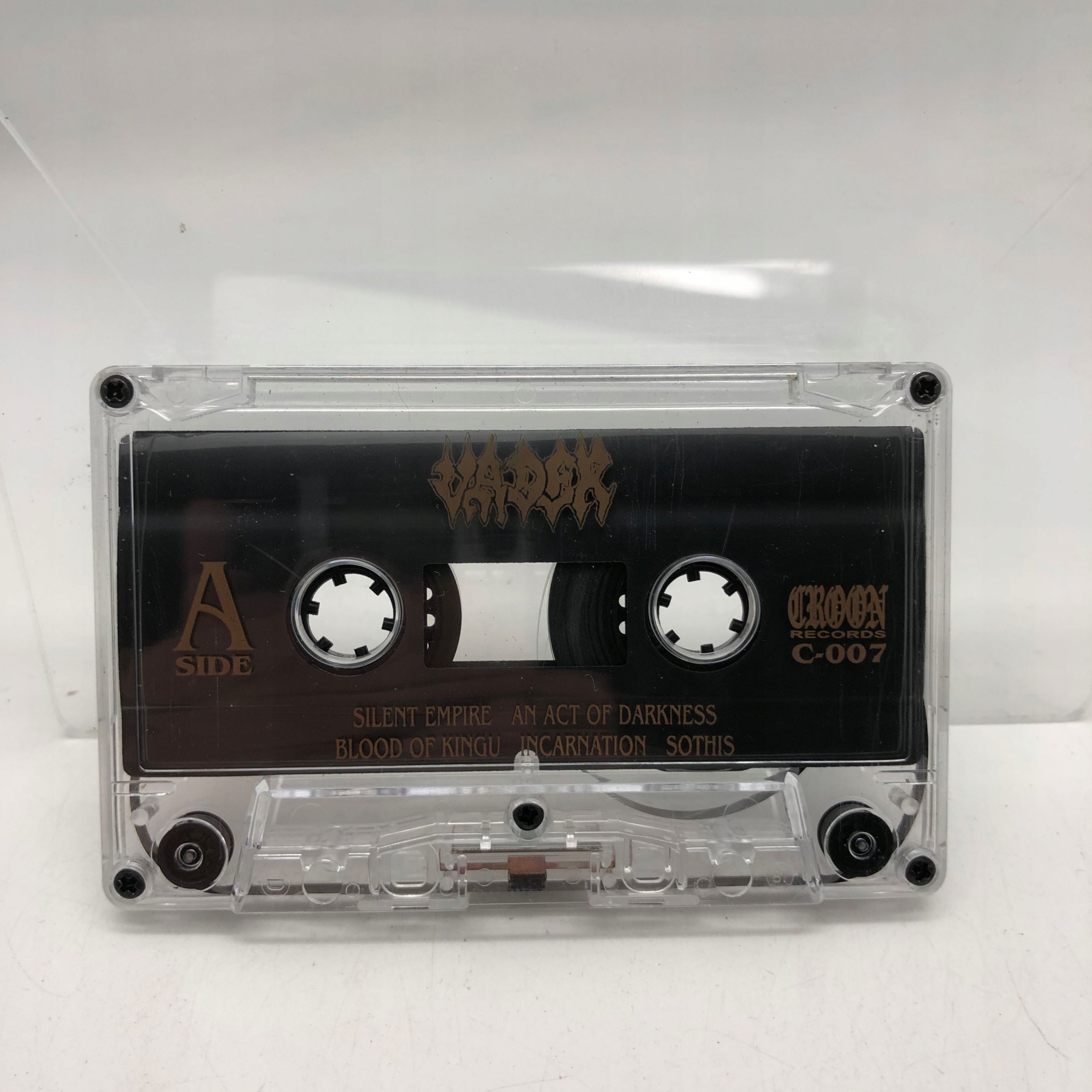 kaseta - vader - de profundis 1999 metal