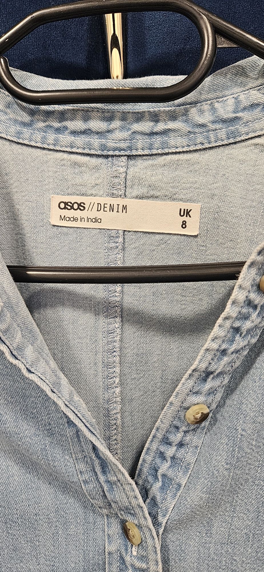 Sukienka jeansowa ciążowa asos 36