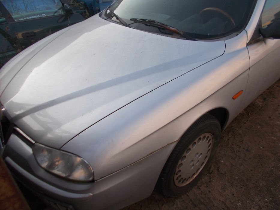 Alfa Romeo 156,diesel,1,9JTD,kombi,srebrny,na części,przed lift