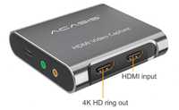 Grabber Premium Acasis USB-C-HDMI-Loop-Mic-line-out