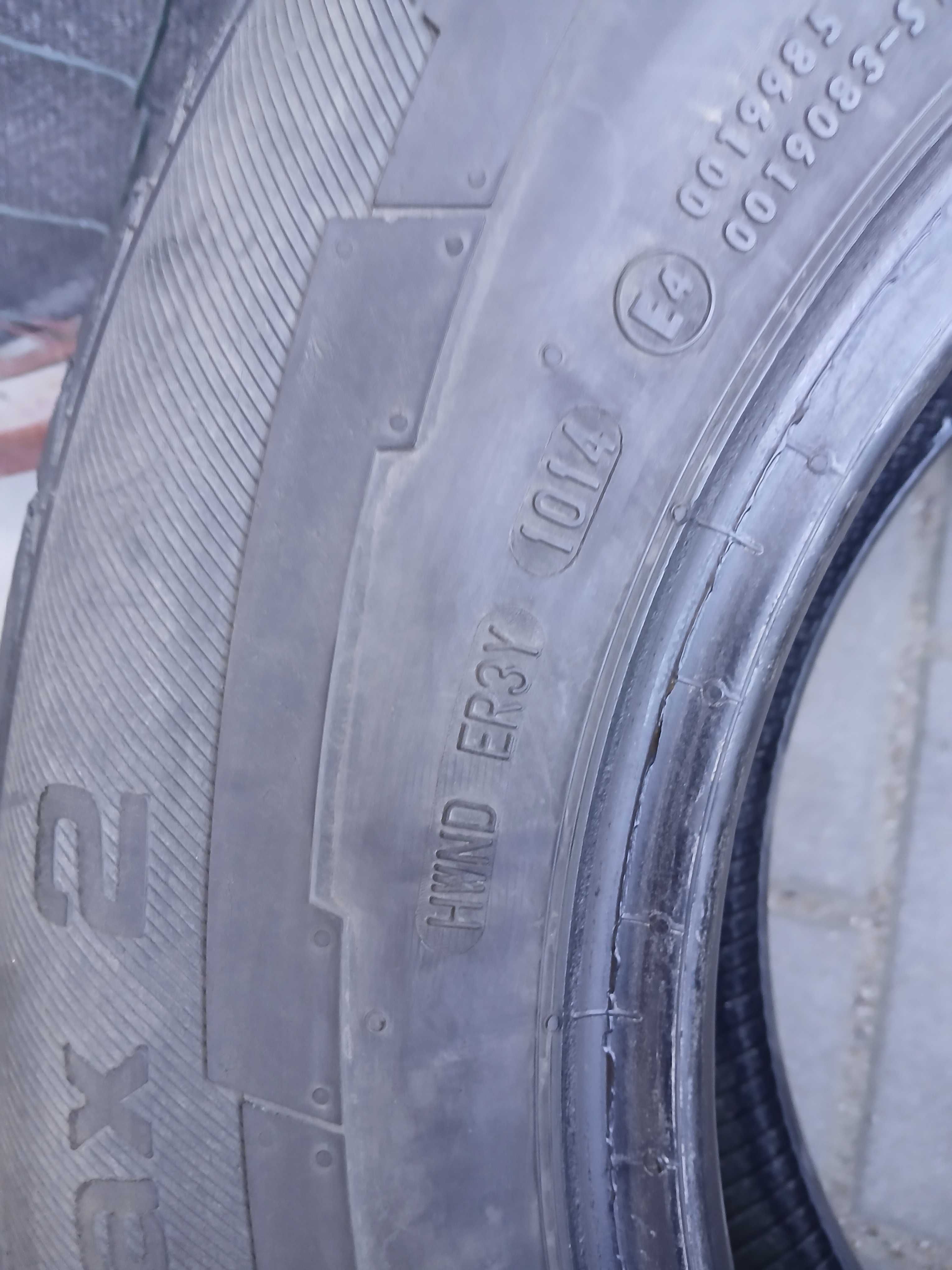 2x używane opony letnie 185 R14C 185/80 R14C Uniroyal Gwarancja Montaż