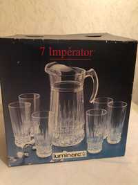 Набір стаканів з графином Luminarc Imperator