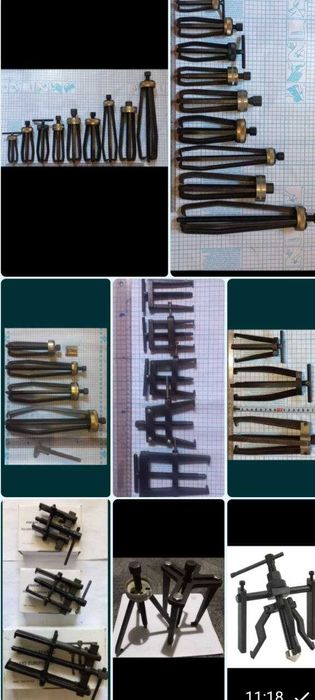 Съемник для подшипников и шкивов. Сепараторный