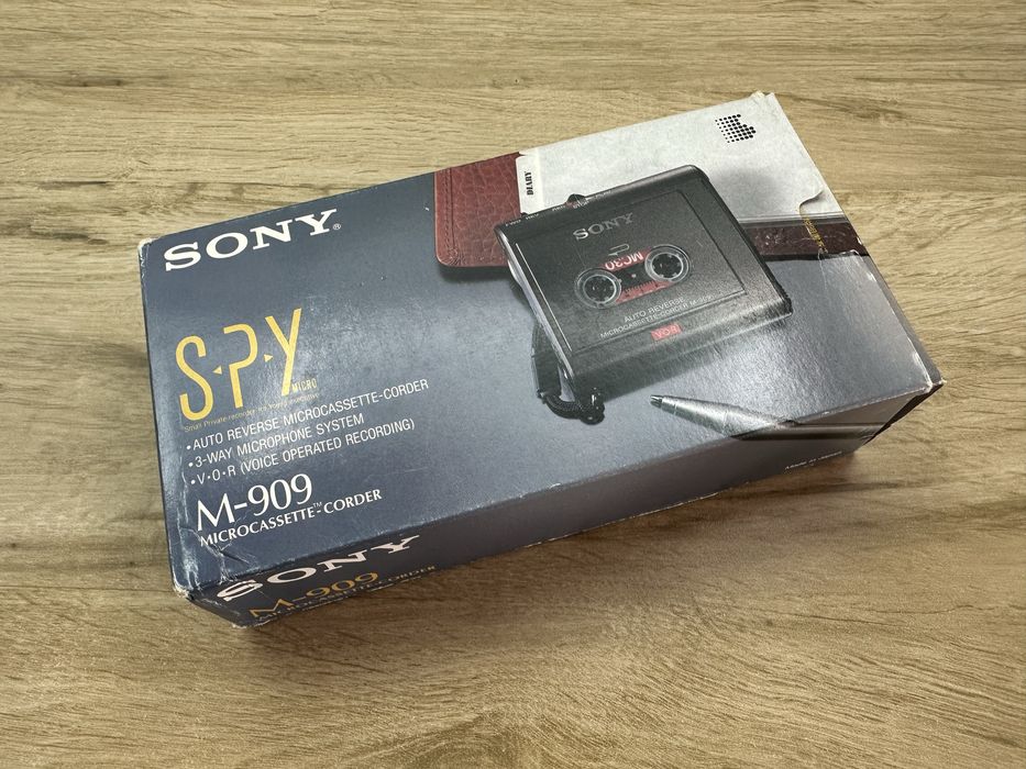 SONY M-909 SPY microcassette-corder