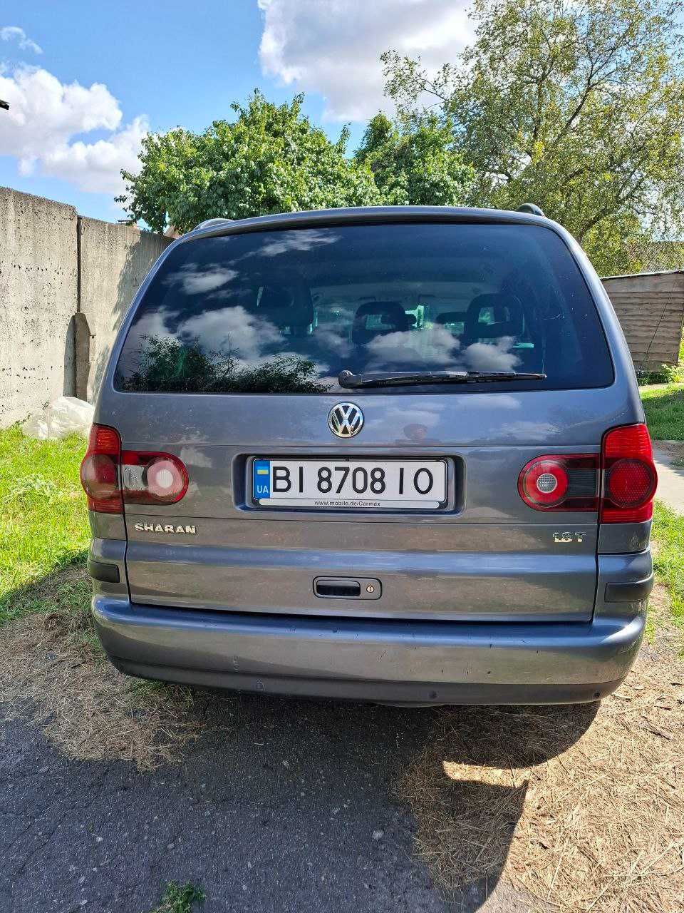 VW SHARAN 2009р. 1.8T(ГАЗ) Автомат 7 місць з Німеччини