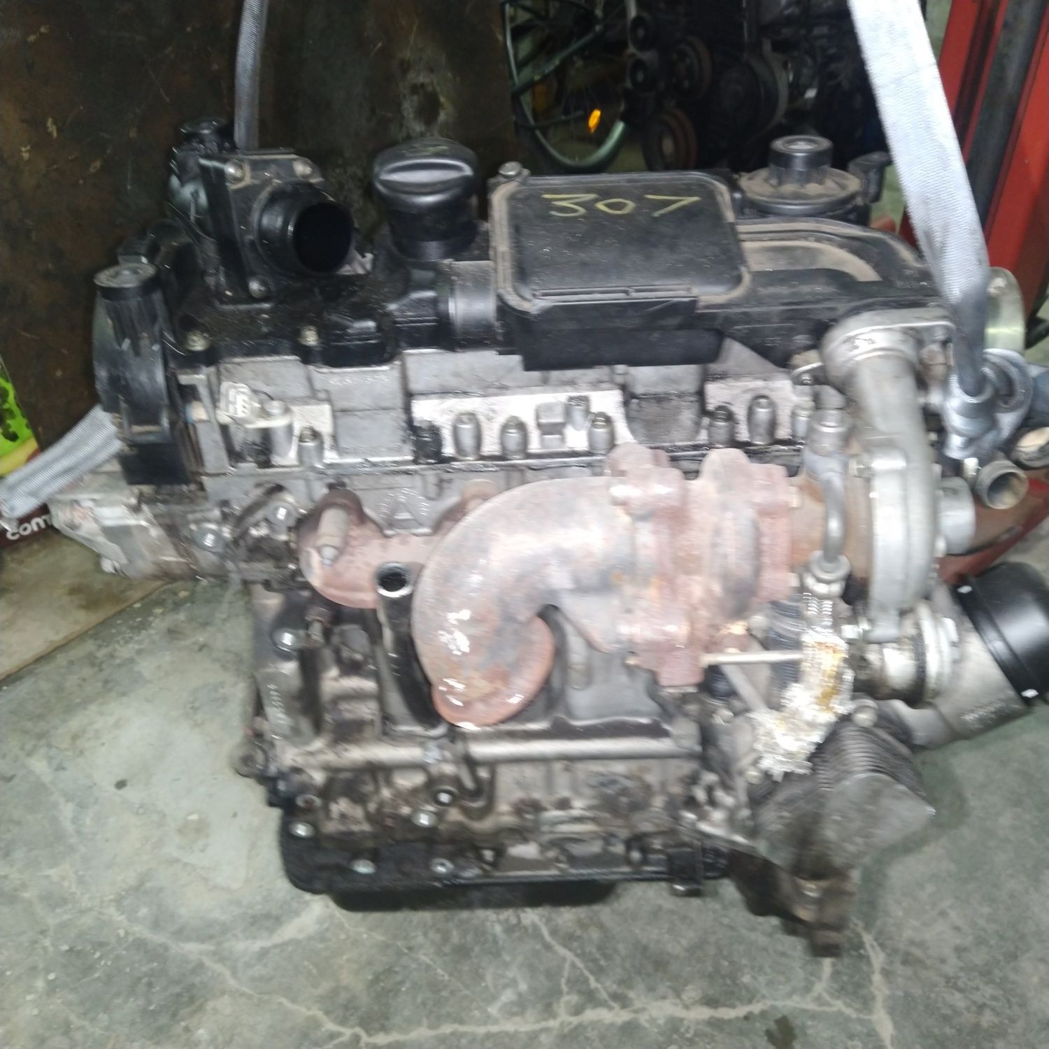 Motor psa 8hx injeção Bosch á PÉÇA