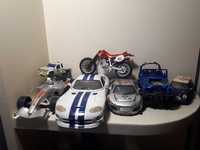 Бетмобиль, мотоцикл Хонда, Ауді, Вайпер, Mini Cooper, Болід Ф1