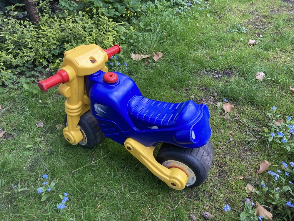 Odpychacz zabawka motor jezdzik dla dzieci