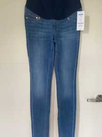 Jeansy spodnie dżinsowe dżinsy ciążowe H&M S