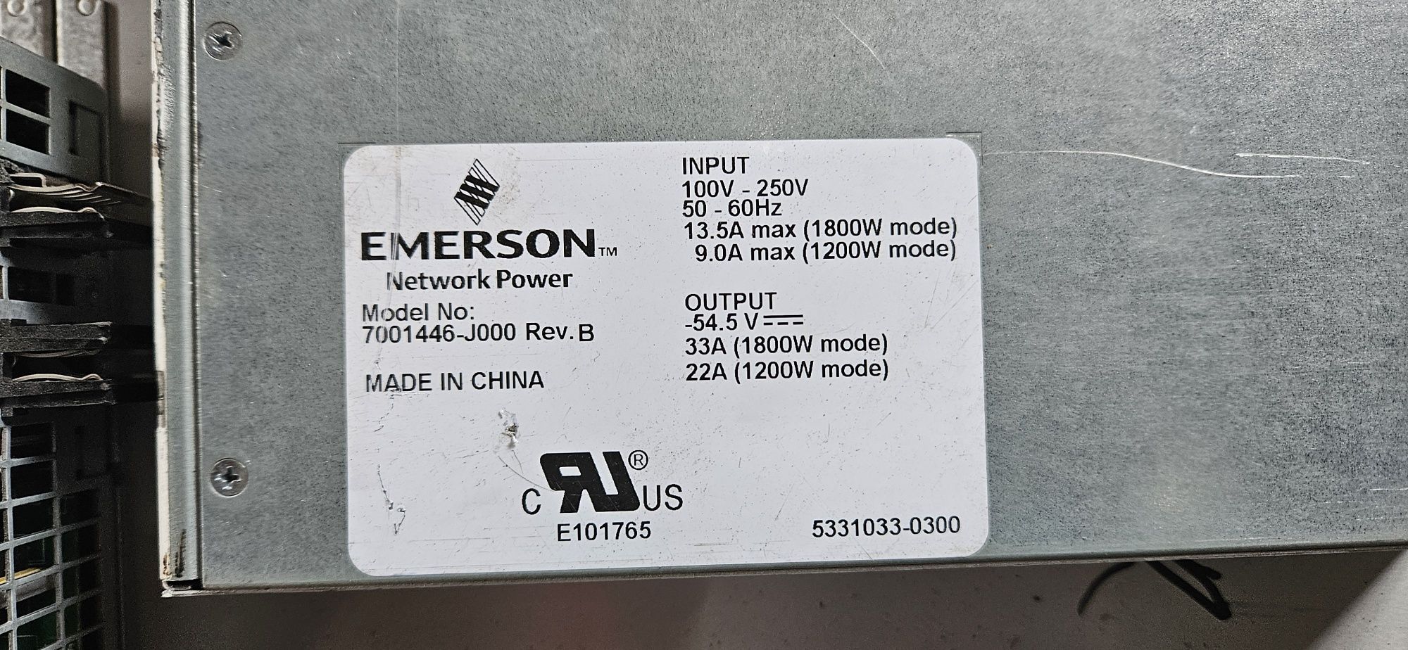 Блок живлення 48в Emerson 7001446-j000