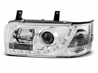 LAMPY REFLEKTORY VW T4 90-03 DAYLIGHT CHROM LED