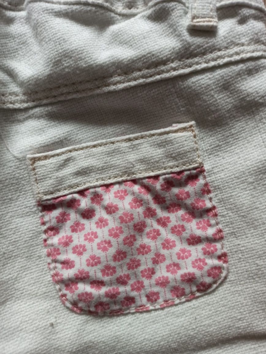 Spodnie niemowlęce dziewczęce marki Benetton Baby