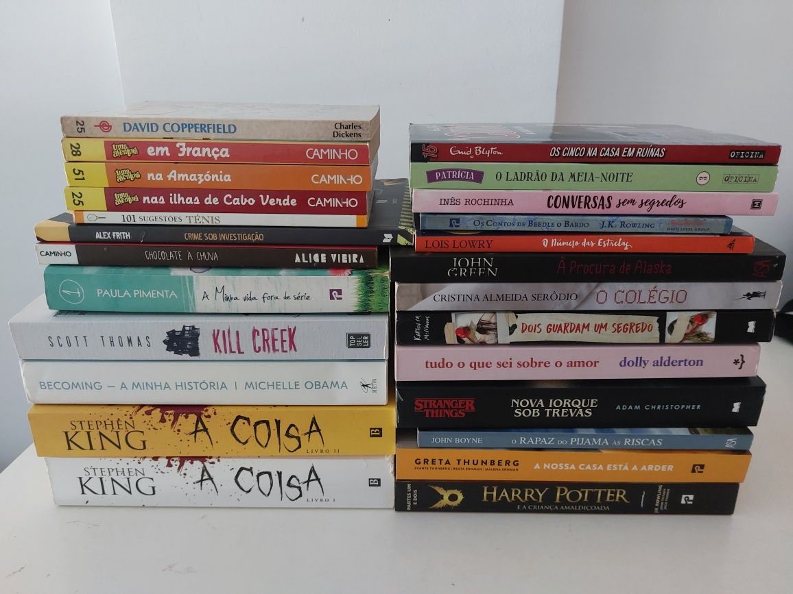 Vários livros, Vários preços