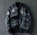 Bomberka modna kurtka unisex dwustronna vintage
