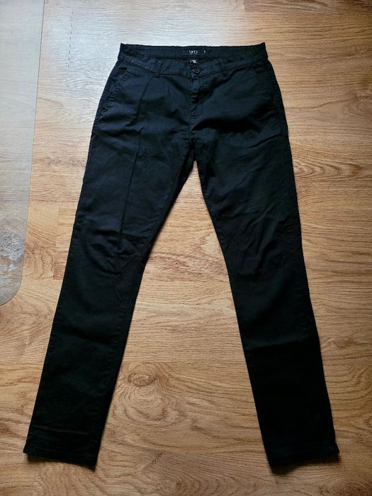 Męskie spodnie czarne Smog 30