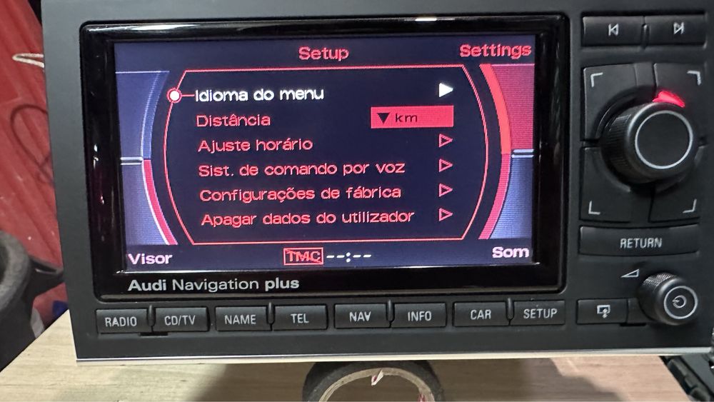 Radio RNS-E navegacao plus audi A4 B6 ou B7 com bluetooth