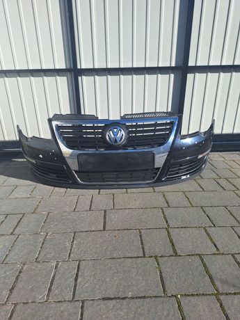 Zderzak przód przedni VW Passat b6 rok 09 kod lak LC9X