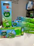 Швабра SWIFFER, набір 8 сухих та 3 вологі серветки