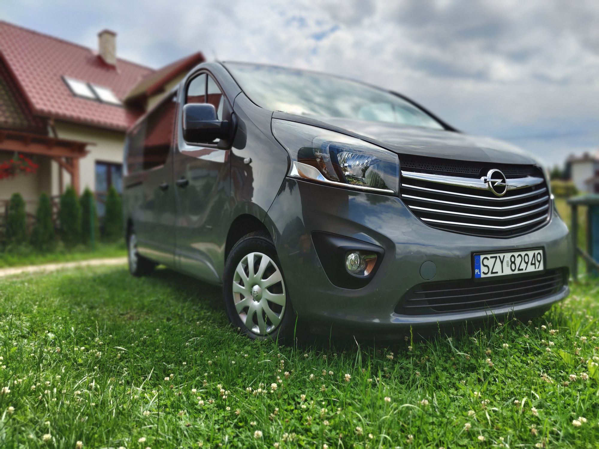 Zamiana na minikoparke Opel Vivaro Twin Turbo (brygadowy)