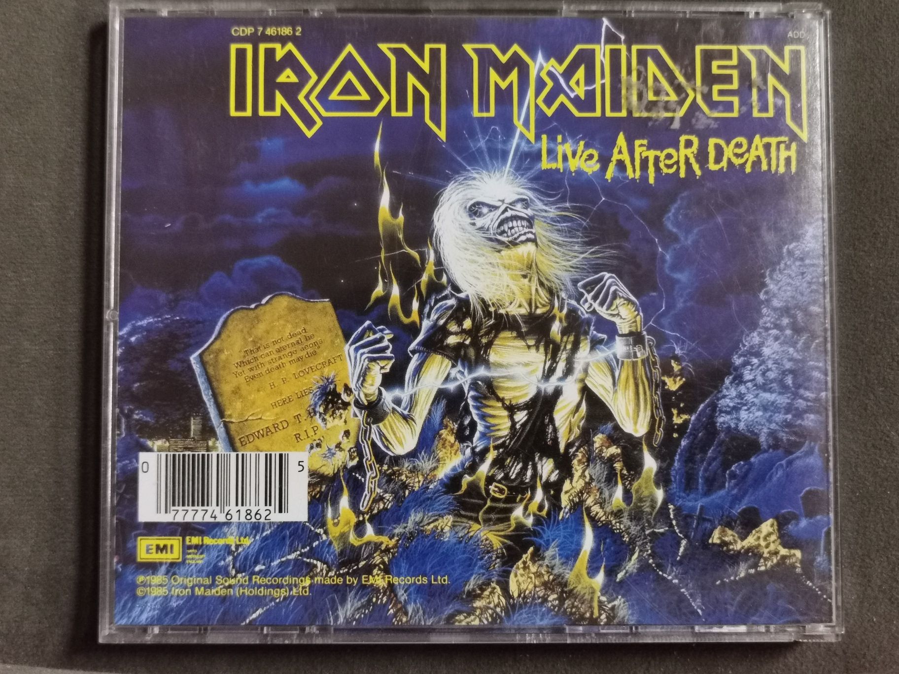 Iron Maiden - Life After Death (Live), 1985!!! DR=12 dB!!! Unikat!