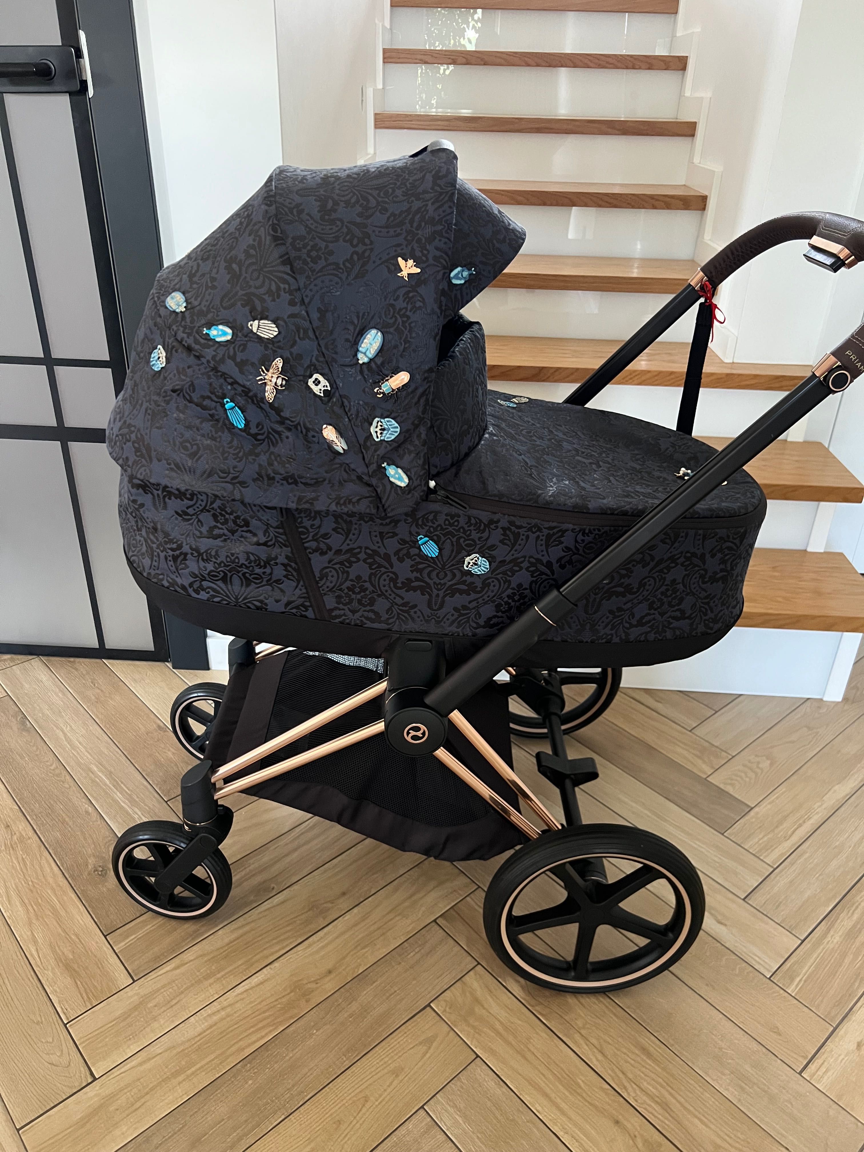 Wózek głęboki  Cybex Priam Jewels of Nature ze stelażem 4.0