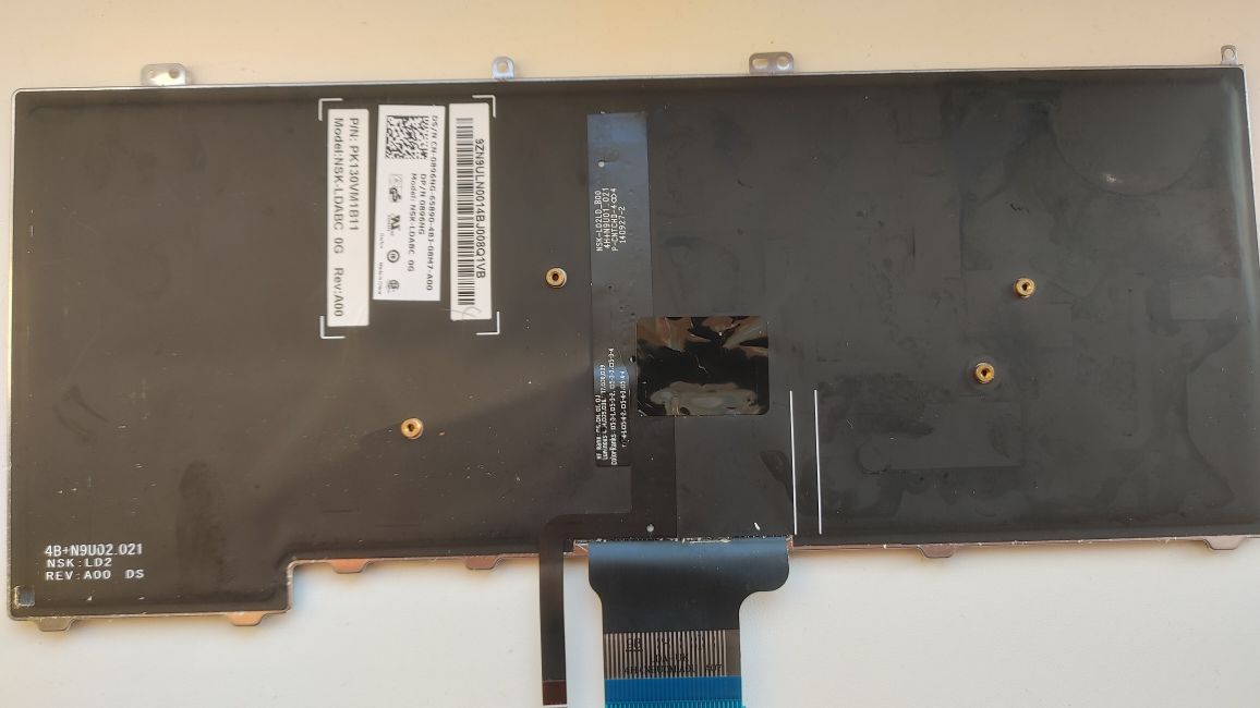 Клавіатура з підсвіткою Dell E7240