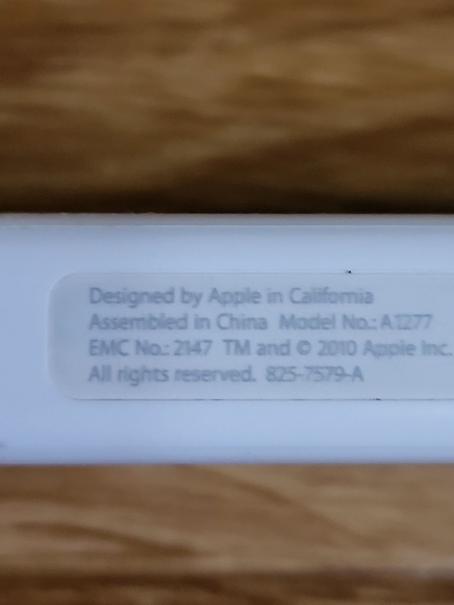 Adapter Apple A1277 USB 2.0/Ethernet LAN  (org)