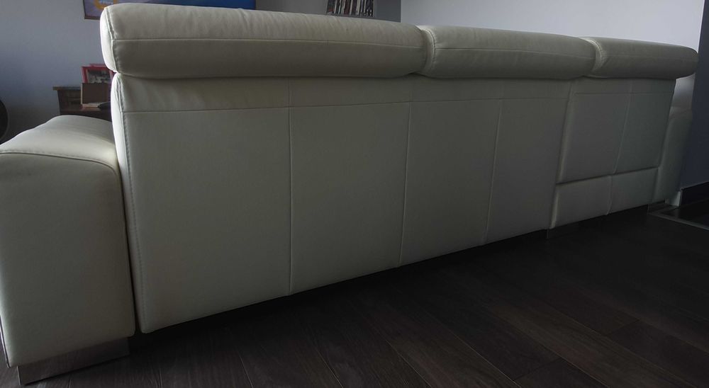 Narożnik skórzany - skóra naturalna