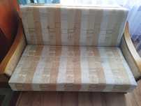 Sofa rozkładana z fotelem