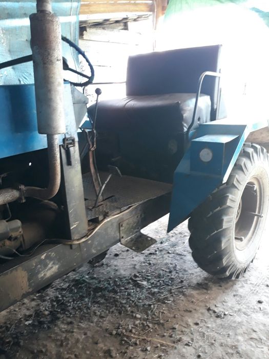 Трактор саморобний (4 циліндра)+ плуг+ культиватор