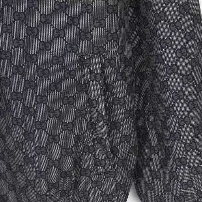Kurtka z długim rękawem z nadrukiem Gucci