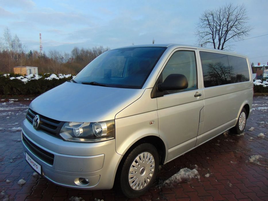 Volkswagen Transporter Volkswagen Transporter T5 L2H1 LONG Brygadówka 6 osobowy full opcja
