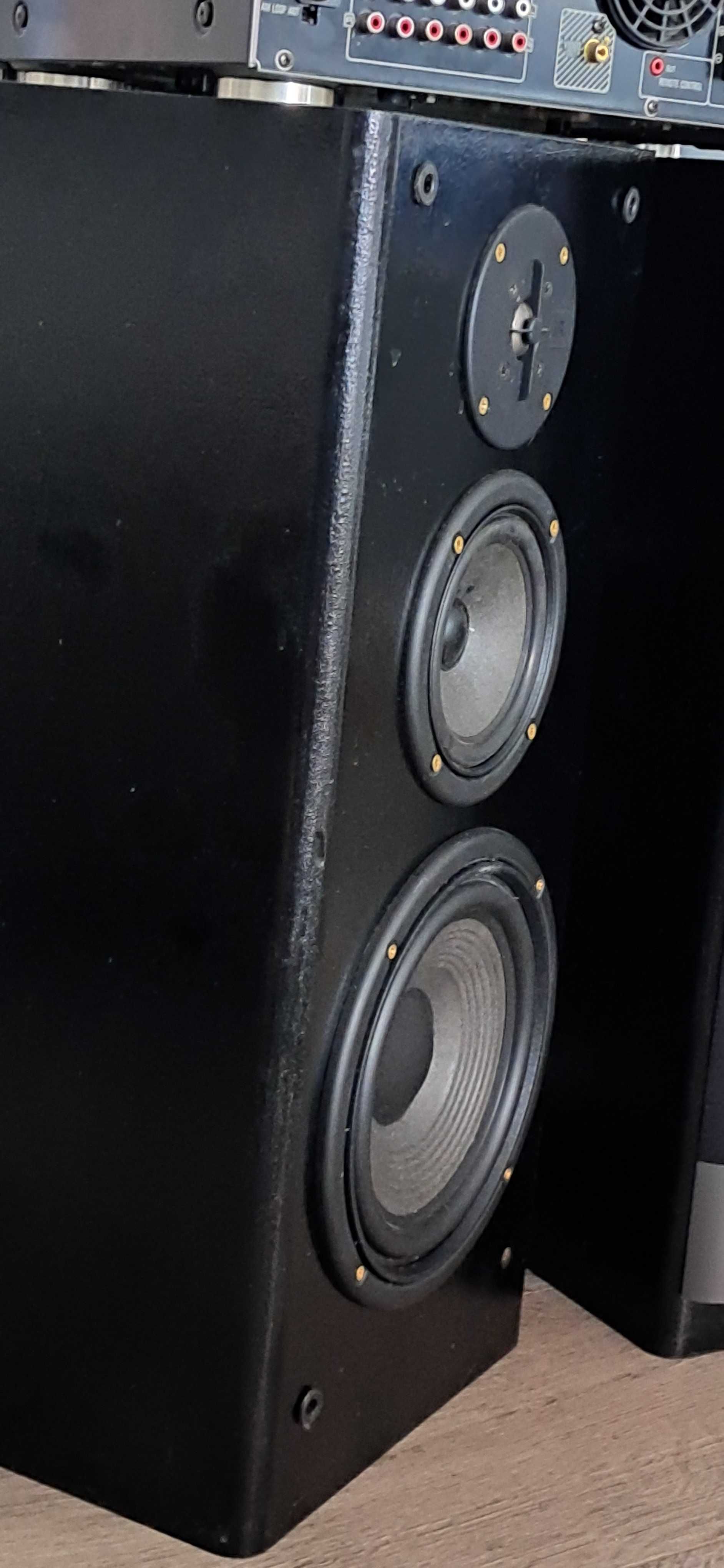 Komplet HiFi Gramofon Hivox Unitra kolumny JBL wzmacniacz Technics