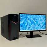 zestaw do gier komputer ta monitor 24cali intel i5 gtx1060