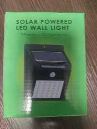 Вуличний ліхтар На Сонячної Батареї solar powered led wall light