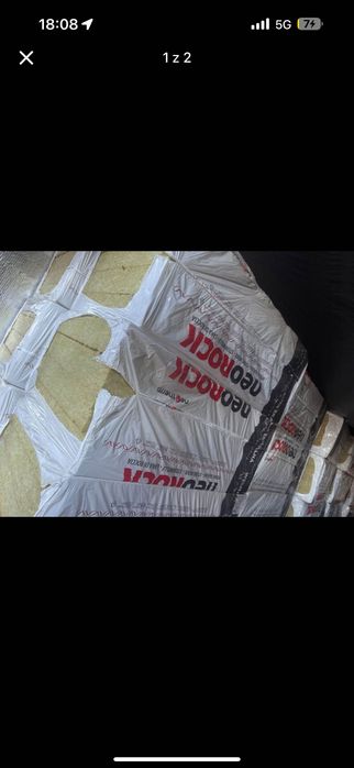 Wełna w płytach do ocieplenia elewacji 10 cm