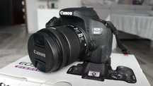 Lustrzanka Canon 800D z obiektywem 18-55, f4-5.6 IS STM+Torba + 64Gb